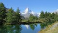 B (54) The Matterhorn reflected in the Grinjisee